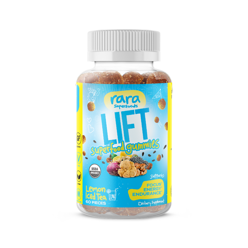 Rara Superfoods LIFT Focus Organic Gummies